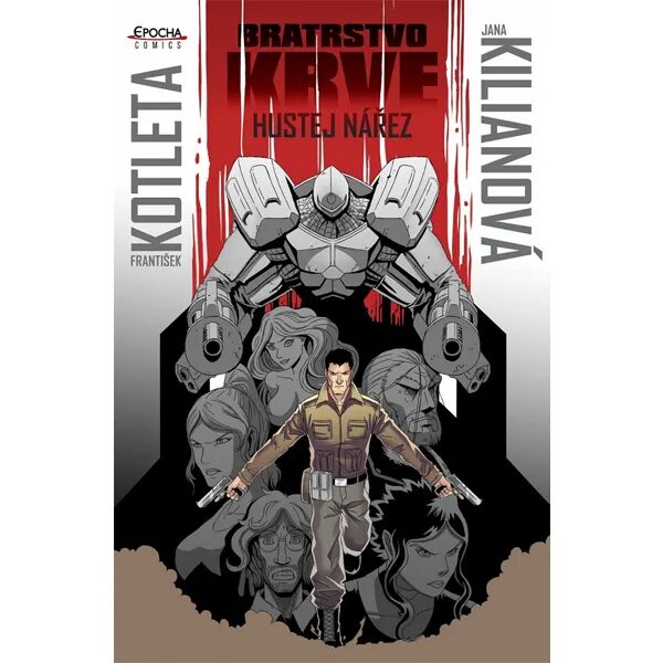 Obálka knihy Bratrstvo krve 1 - Hustej nářez KOMIKS