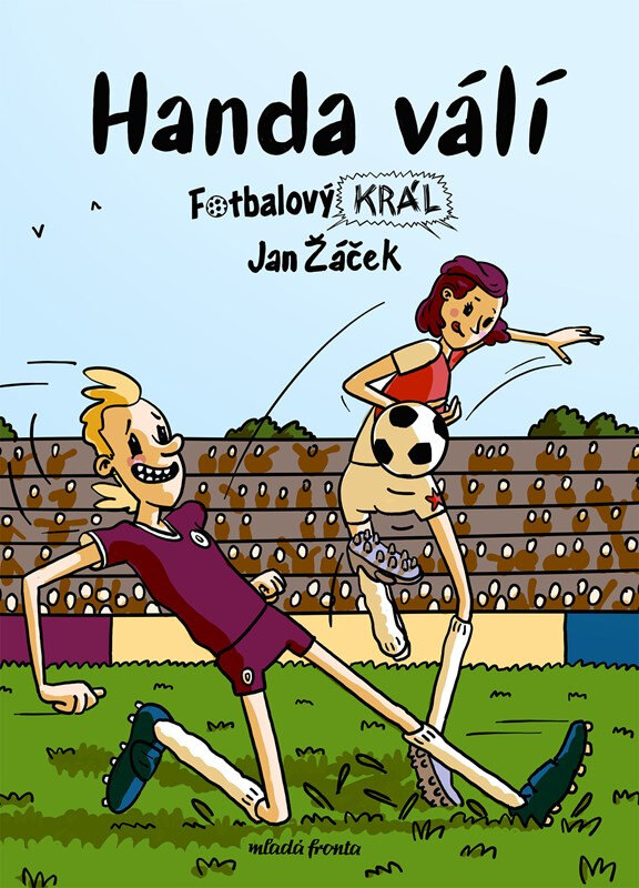Obálka knihy Fotbalový král: Handa válí