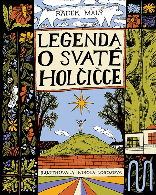 Obálka knihy O svaté holčičce