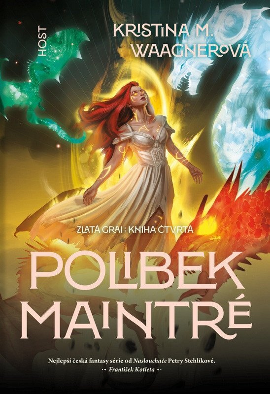 Obálka knihy Zlatá grai 4 - Polibek Maintré