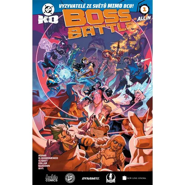 Obálka knihy DC K.O. Boss Battle - Vyzyvatelé ze světů mimo DCU!