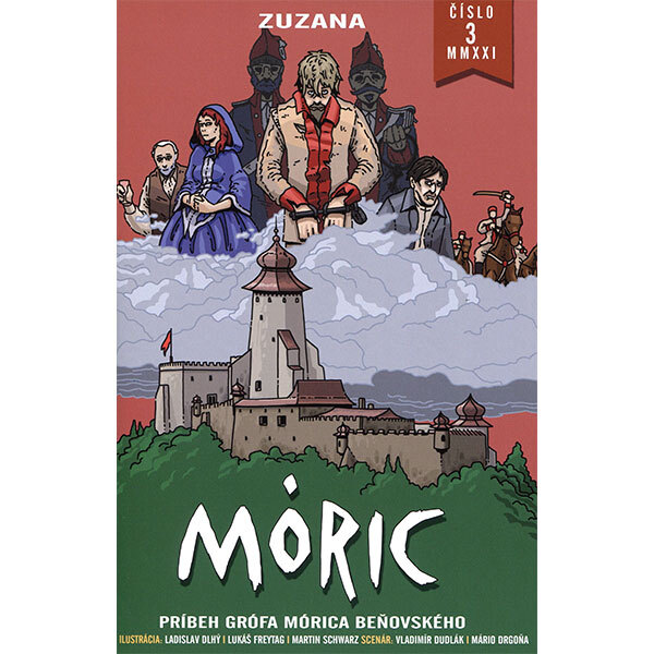 Obálka knihy Móric 3: Zuzana