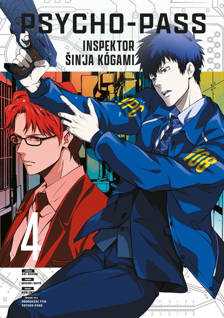 Obálka knihy Psycho-Pass: Inspector Šinja Kogami 4
