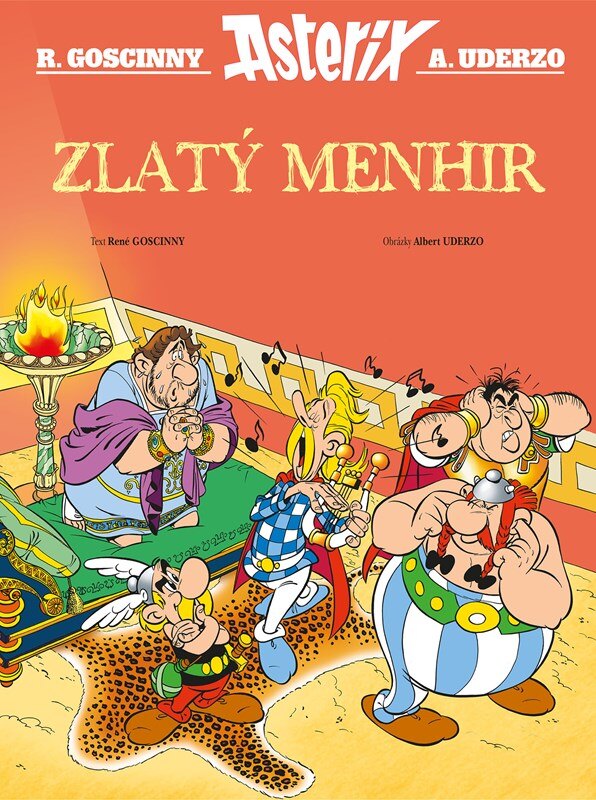 Obálka knihy Asterix - Zlatý menhir