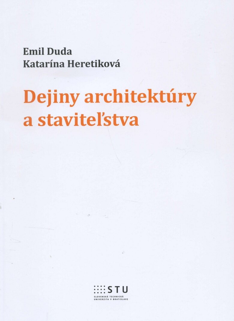 Obálka knihy Dejiny architektúry a staviteľstva