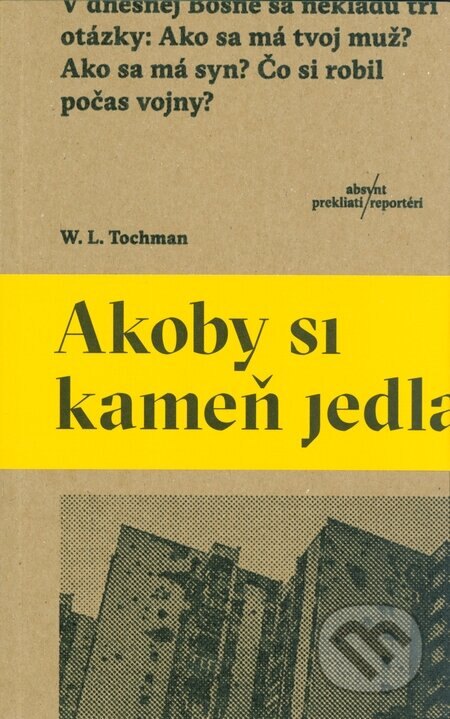 Obálka knihy Akoby si kameň jedla