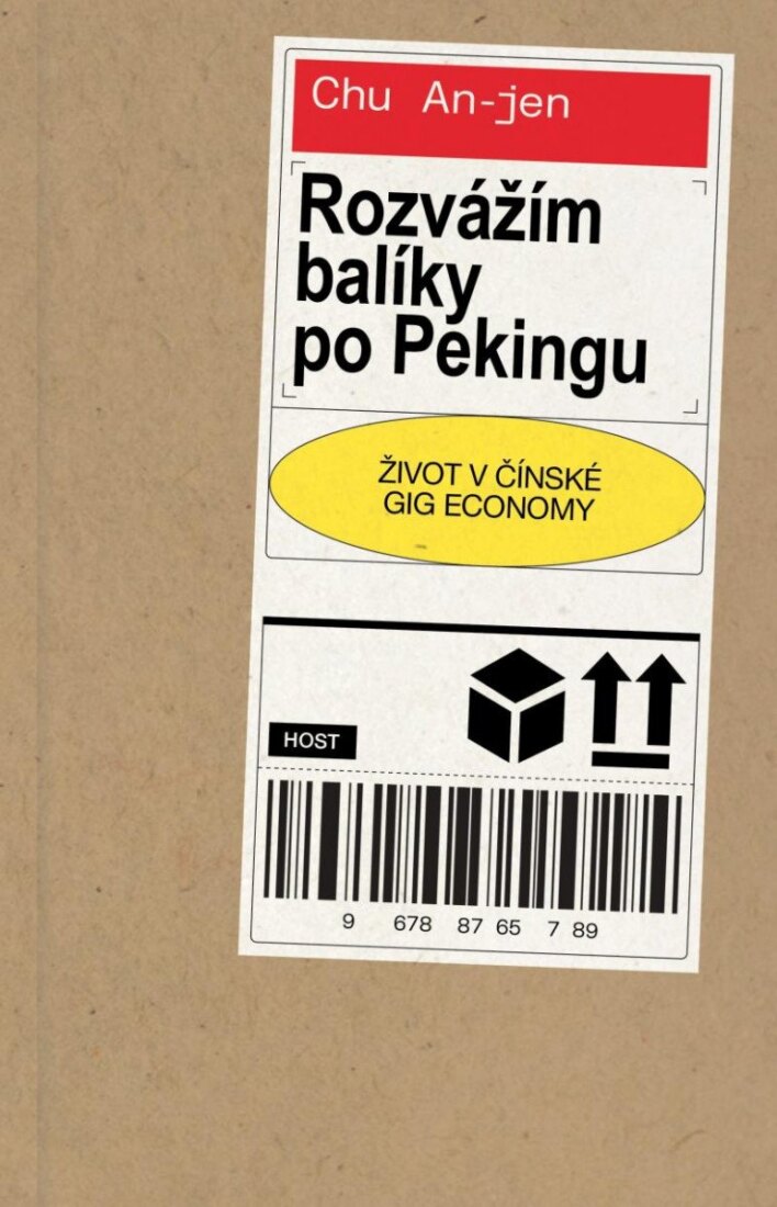 Obálka knihy Rozvážím balíky po Pekingu - Život v čínské gig economy