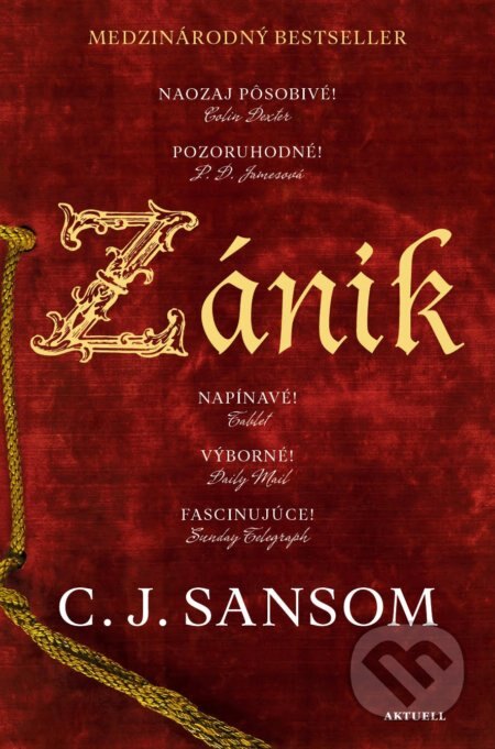 Obálka knihy Zánik