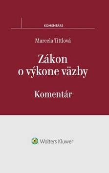 Obálka knihy Zákon o výkone väzby
