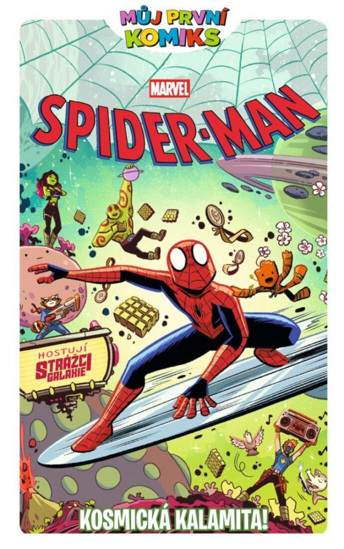 Obálka knihy Můj první komiks: Spider-Man - Kosmická kalamita!