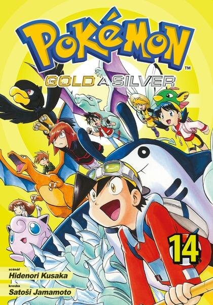 Obálka knihy Pokémon 14 - Gold a Silver