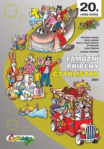 Obálka knihy Famózní příběhy Čtyřlístku