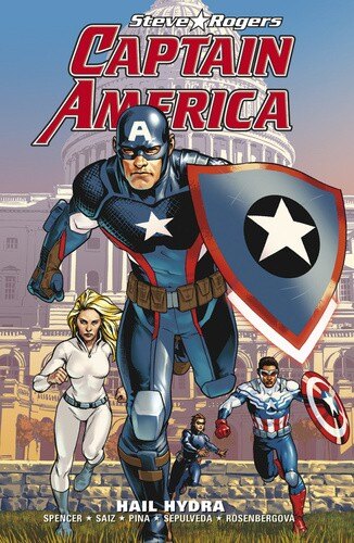 Obálka knihy Captain America Steve Rogers Hail Hydra