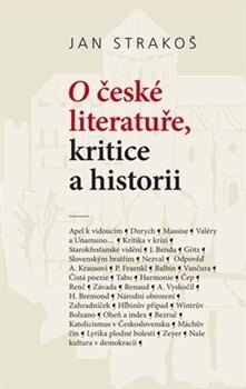 Obálka knihy O české literatuře, kritice a historii