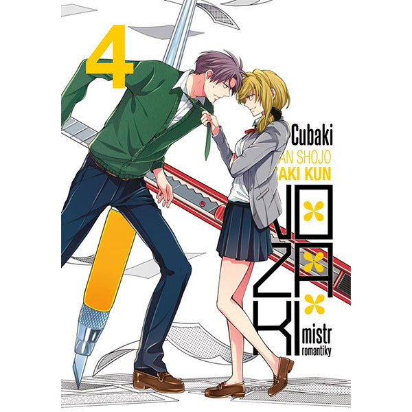 Obálka knihy Nozaki, mistr romantiky 4