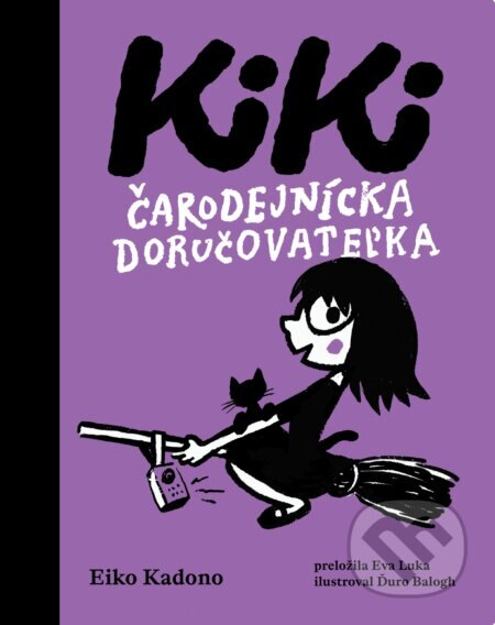 Obálka knihy Kiki, čarodejnícka doručovateľka