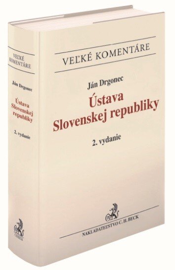 Obálka knihy Ústava Slovenskej republiky. Komentár (2. vydanie)