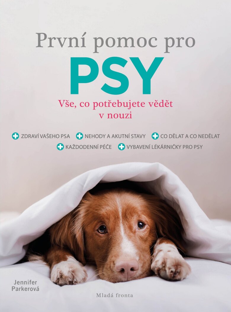 Obálka knihy První pomoc pro psy