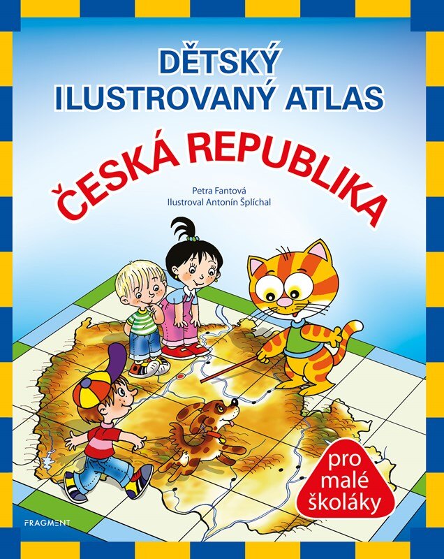 Obálka knihy Dětský ilustrovaný atlas – Česká republika
