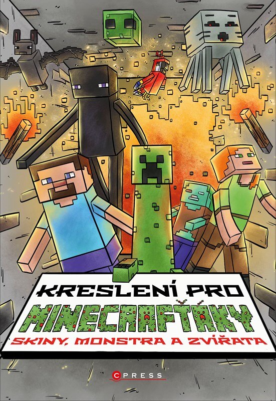 Obálka knihy Kreslení pro Minecrafťáky