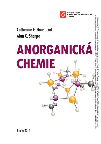 Obálka knihy Anorganická chemie