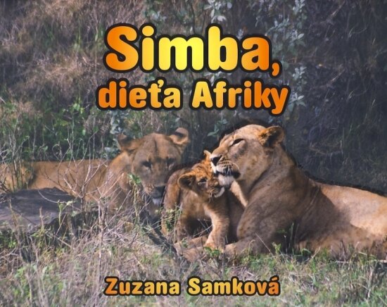 Obálka knihy Simba, dieťa Afriky