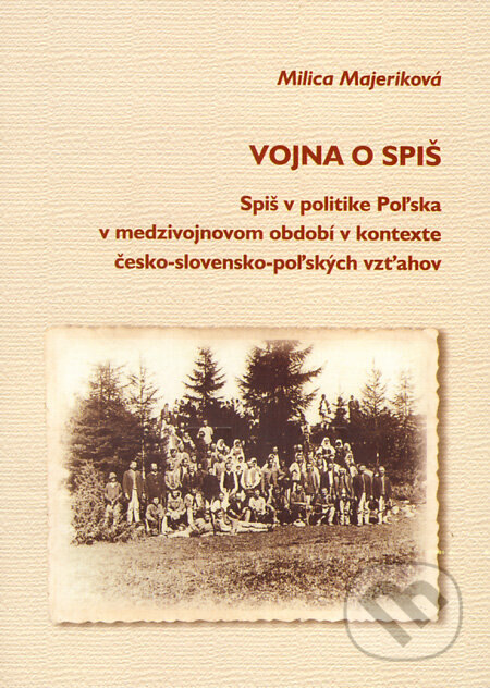 Obálka knihy Vojna o Spiš