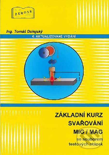 Obálka knihy Základní kurz svařování MIG/MAG