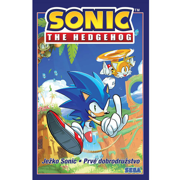 Obálka knihy Sonic The Hedgehog: Ježko Sonic 1 - Prvé dobrodružstvo