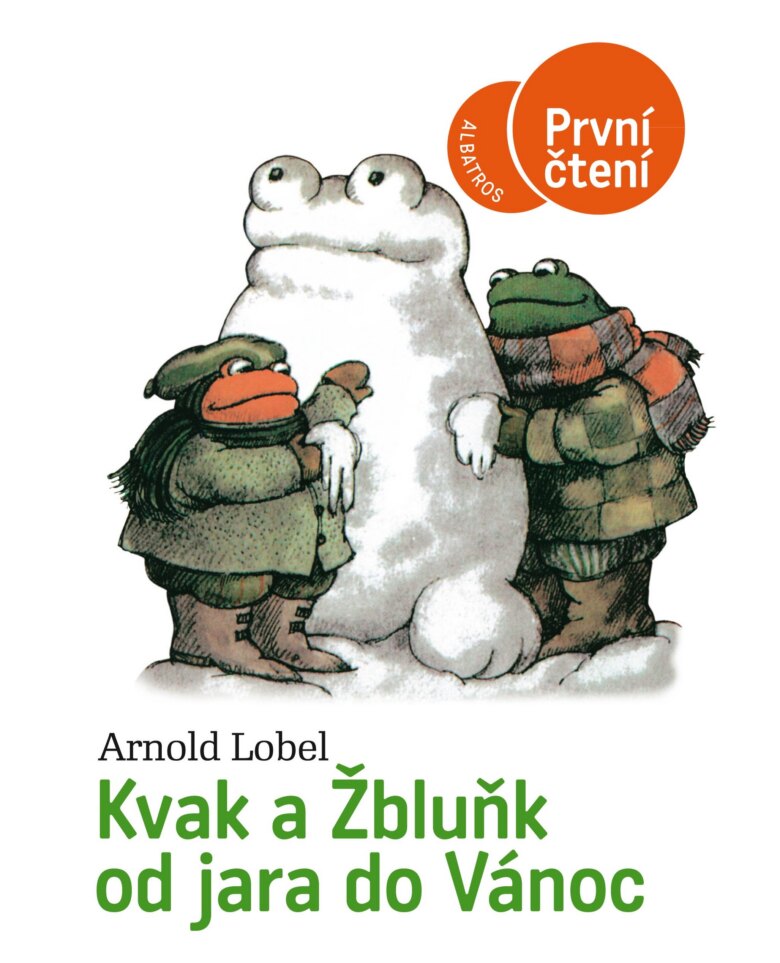 Obálka knihy Kvak a Žbluňk od jara do Vánoc