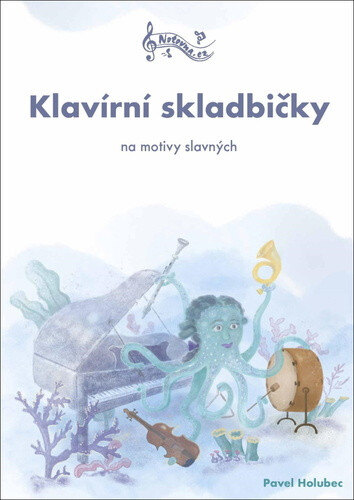 Obálka knihy Klavírní skladbičky na motivy slavných