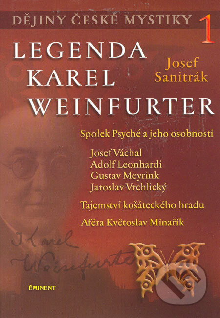 Obálka knihy Dějiny české mystiky 1 - Legenda Karel Weinfurter