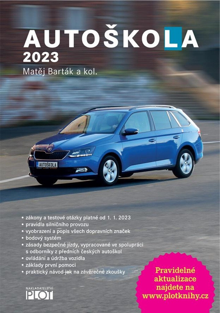 Obálka knihy Autoškola 2023 (CZ edice)