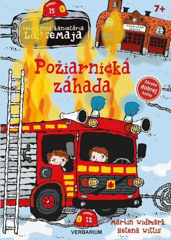 Obálka knihy Detektívna kancelária LasseMaja 17: Požiarnická záhada