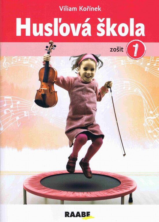 Obálka knihy Husľová škola - zošit 1