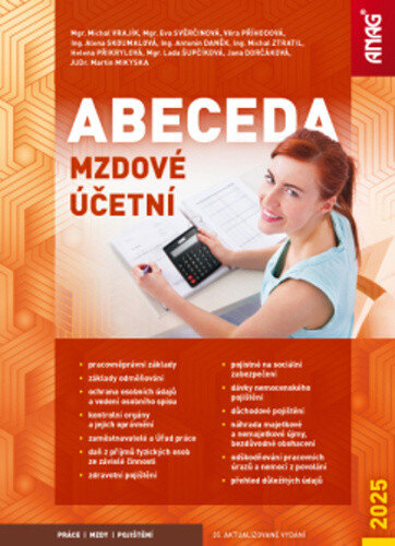 Obálka knihy Abeceda mzdové účetní 2025