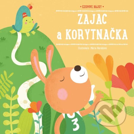 Obálka knihy Ezopove bájky: Zajac a korytnačka