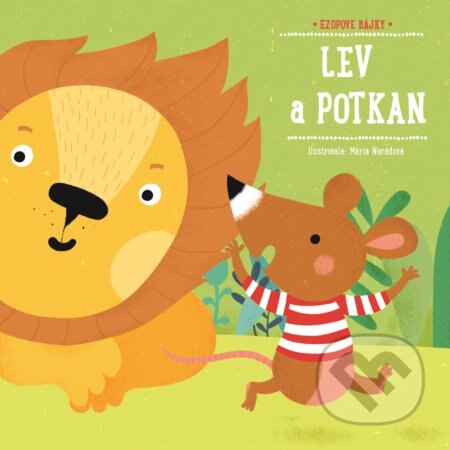 Obálka knihy Ezopove bájky: Lev a potkan