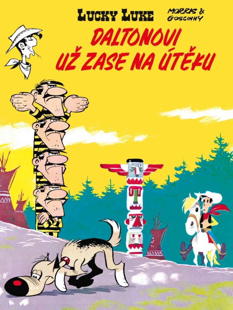 Obálka knihy Lucky Luke - Daltonovi už zase na útěku