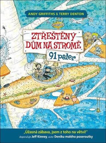 Obálka knihy Ztřeštěný dům na stromě 91 pater