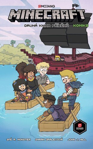 Obálka knihy Minecraft komiks Druhá kniha příběhů