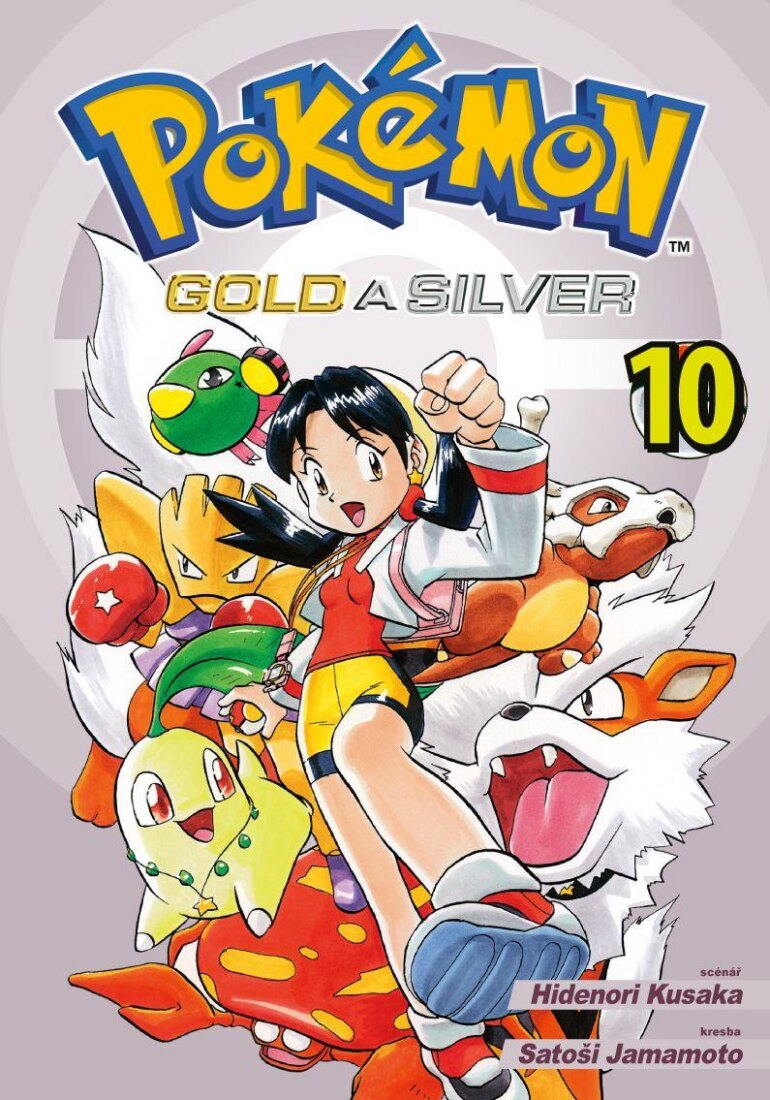 Obálka knihy Pokémon 10 - Gold a Silver