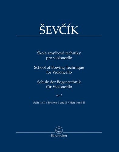 Obálka knihy Škola smyčcové techniky pro violoncello