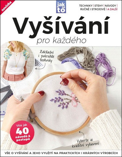 Obálka knihy Vyšívání pro každého