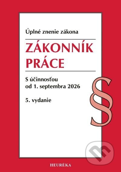 Obálka knihy Zákonník práce