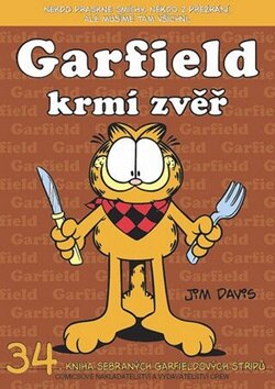 Obálka knihy Garfield krmí zvěř