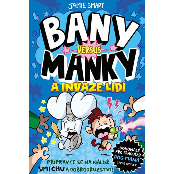 Obálka knihy Bany versus Manky a invaze lidí