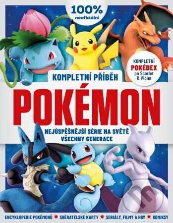 Obálka knihy Pokémon – Kompletní příběh (2. rozšířené vydání)