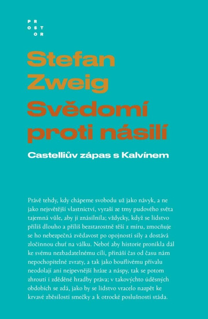Obálka knihy Svědomí proti násilí - Castelliův zápas s Kalvínem
