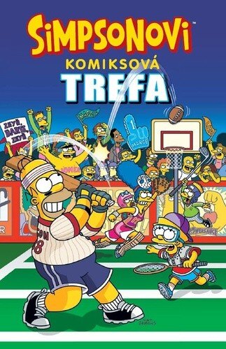 Obálka knihy Simpsonovi Komiksová trefa